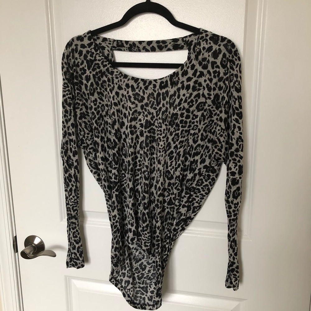 Express Backless Leopard Top